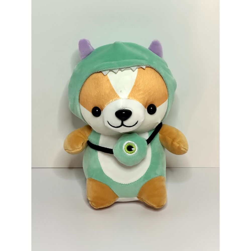 Claw Daddy Shiba Inu / Corgi in Monster Costume – 7” Plush – Kawaii Plush